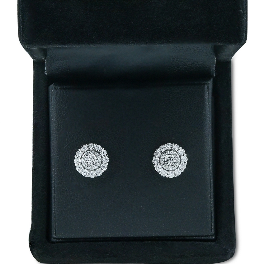 💥New Diamond Stud Earrings - Picture 5 of 10